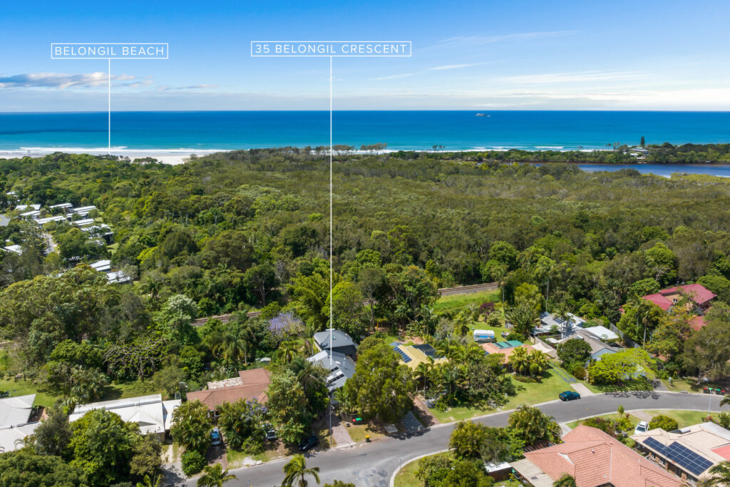 Sold - 35 Belongil Crescent - New Property in Byron Bay - Real Estate by Nick Dunn