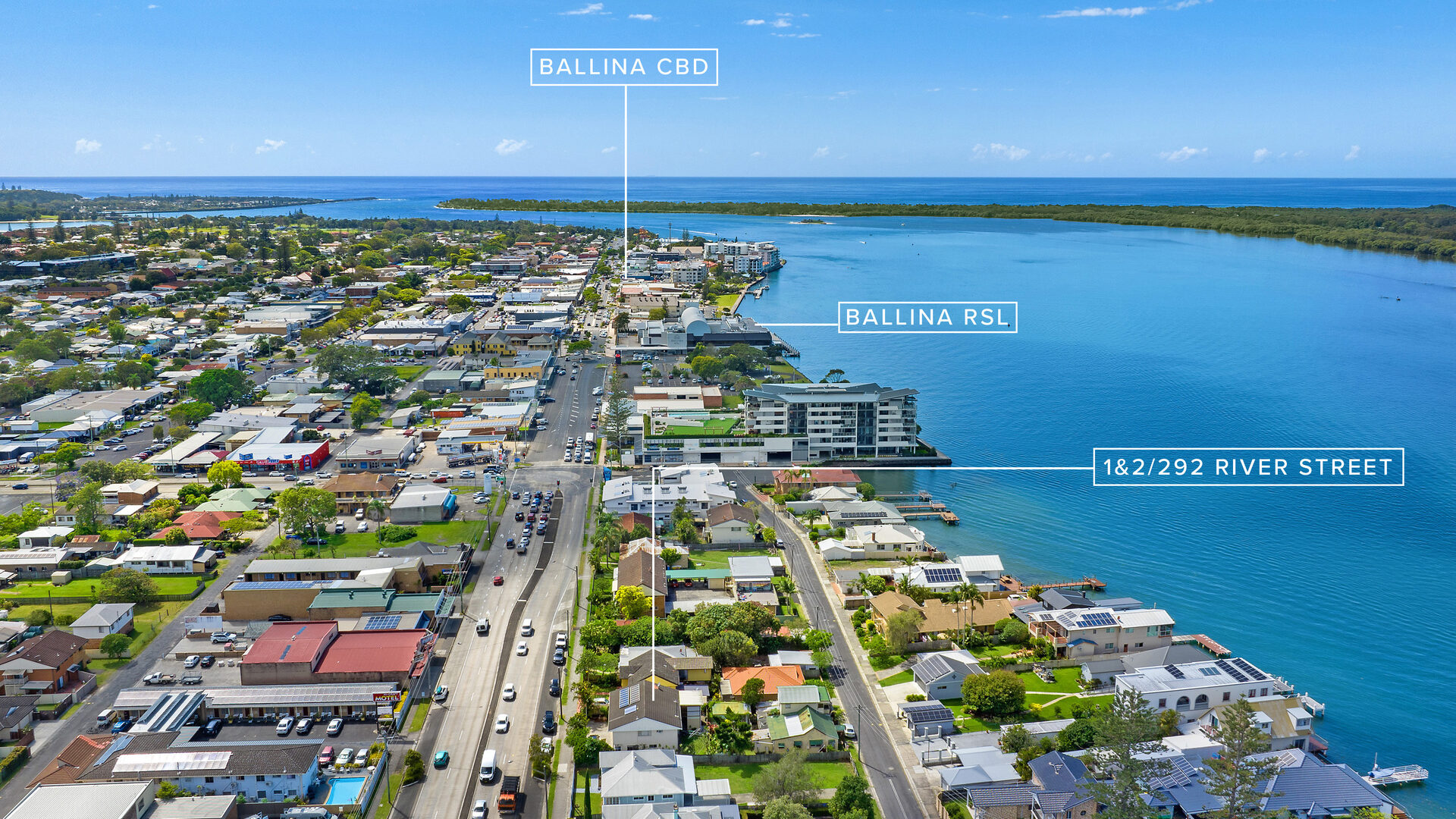Sold - 1 & 2 /292 River Street - New Property in Ballina - Real Estate by Adam & Maxine Gaiter