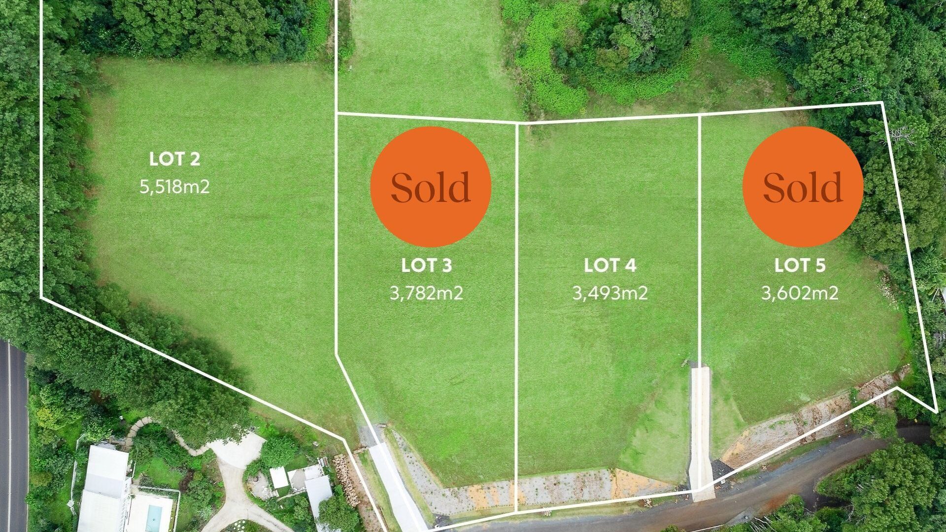 Sold -  Booyong Road - New Property in Clunes - Real Estate by Bill Johnston