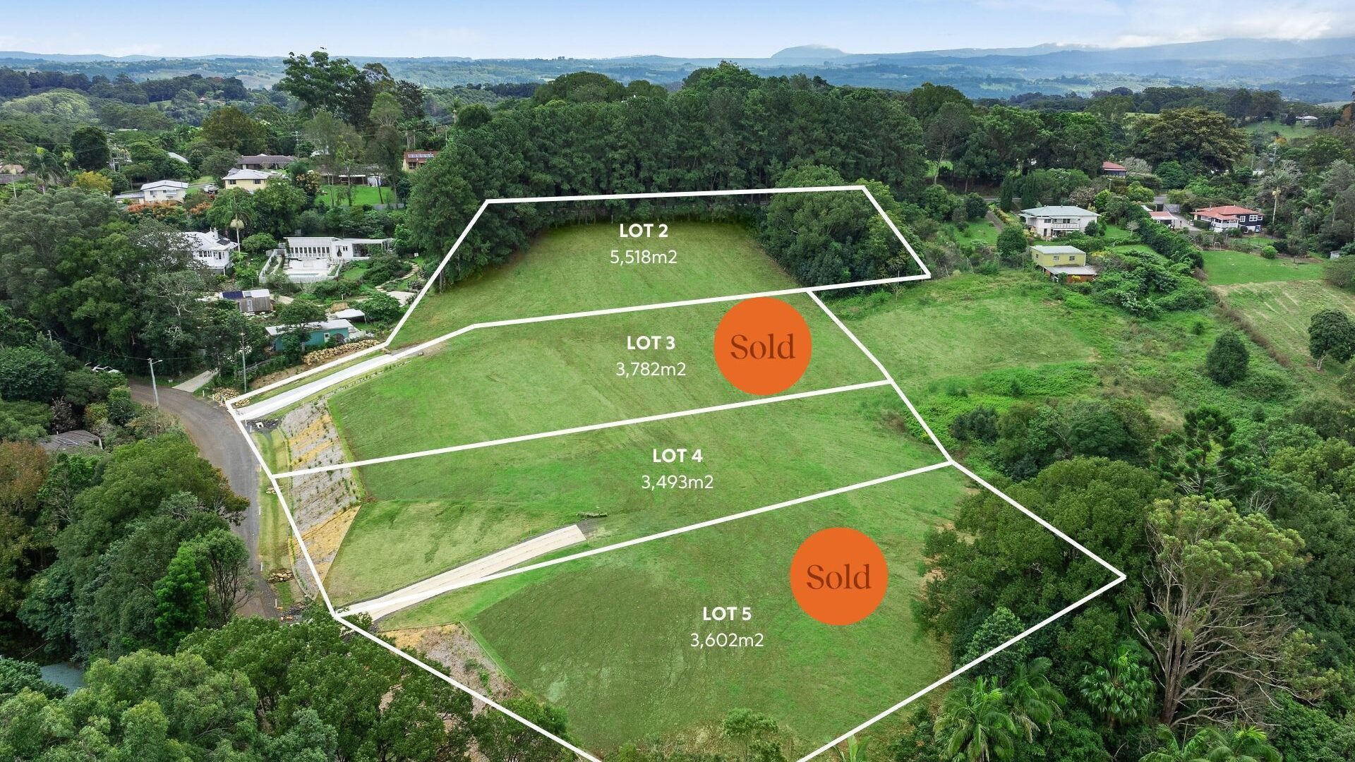 Sold -  Booyong Road - New Property in Clunes - Real Estate by Bill Johnston